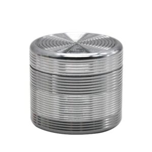 Threaded Heavy Duty Aluminium 40Mm 4 Layer Grinder ( 4 Colors ) - Grey