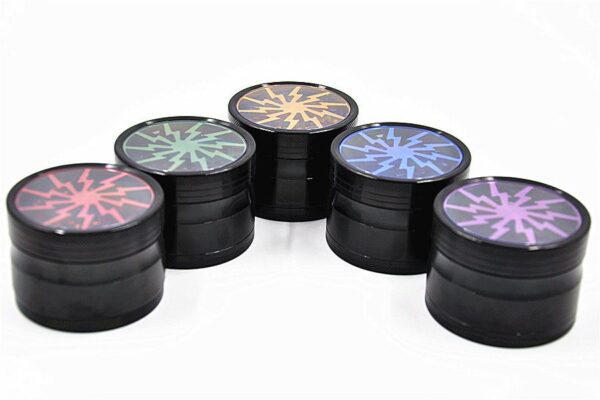 Thunder Blade Novelty Herb Grinder 4-Layer 63 Mm (5 Colors)