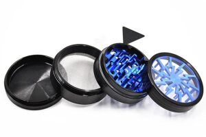 Thunder Blade Novelty Herb Grinder 4-Layer 63 Mm (5 Colors)