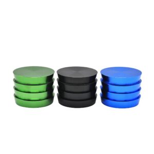 Tower Of Power Novelty Herb Grinder Aluminium 4 Layer 50Mm (3 Color)
