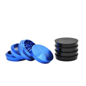 Tower Of Power Novelty Herb Grinder Aluminium 4 Layer 50Mm (3 Color)
