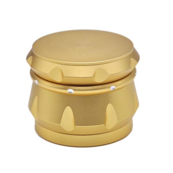 Unique Design Novelty Aluminium 4 Layer Herb Grinder (6 Color)