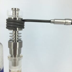 Universal Titanium Quartz Hybrid Nail/banger For 20Mm Heating Coil Enail