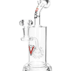 Vodka Glass "Diamond Rose" Diamond Series Bong | Cool Glass Bongs