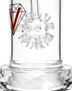 Vodka Glass "Diamond Rose" Diamond Series Bong | Cool Glass Bongs