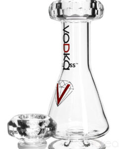 Vodka Glass "Rosaline" Diamond Series Bong | Water Pipes For Sale
