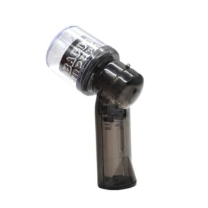 Zinc Alloy Electric Metal Grinder Herb Tabacco Crusher Grinder - Black