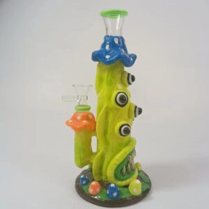 8″ Eyeball Monster Glass Bong