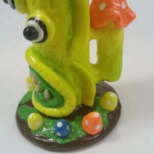 8″ Eyeball Monster Glass Bong