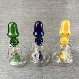 8″ Squid Showerhead Perc Dab Rig