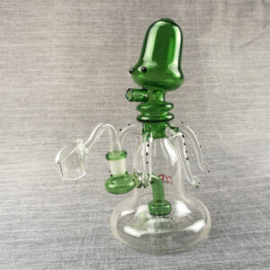8″ Squid Showerhead Perc Dab Rig