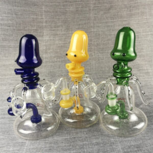 8″ Squid Showerhead Perc Dab Rig
