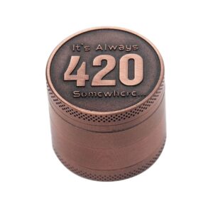 Retro Color 4-Layer Herb Grinder 40MM