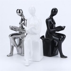8.3″ Reader-Shaped Ceramic Water Pipe