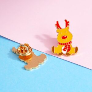 Christmas Cartoon Enamel Pin