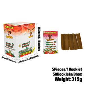 HoneyPuff Watermelon Organic Rolling Papers – 50 Packs