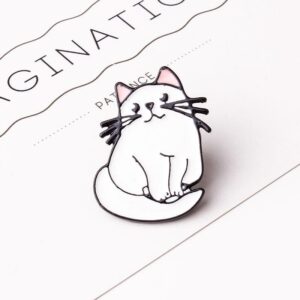 Cute Cat Enamel Pin