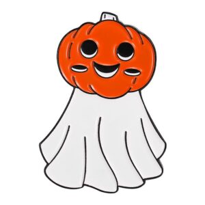 Halloween White Ghost Enamel Pin