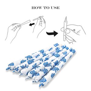 HoneyPuff King Size Blueberry Rolling Cones – 72 Count Textured Paper