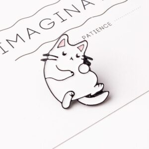 Cute Cat Enamel Pin