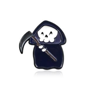 Skull Death Enamel Pin