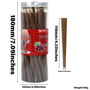 Cherry Flavored Brown Cigar Skin Pre-Rolled Cones – Pack of 72