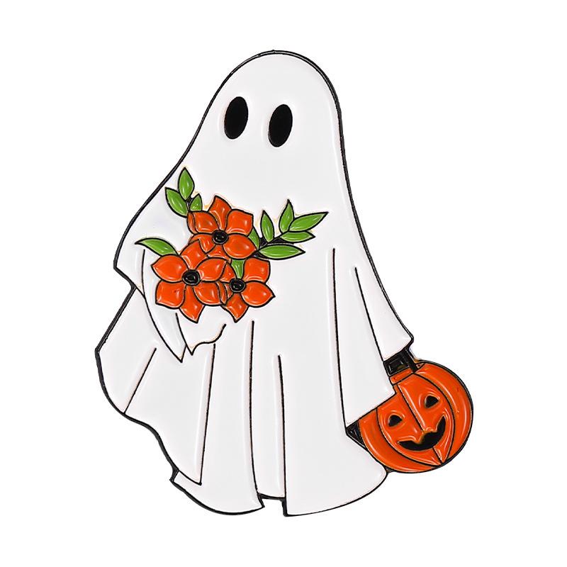 jpg_33555128-2d10-4b49-ae0d-00a661f5b039.jpg Halloween Ghost Enamel Pin