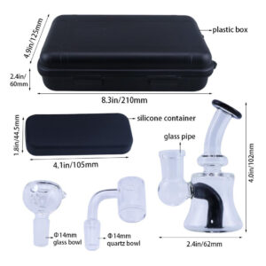 Palm-Sized Water Pipe Gift Set