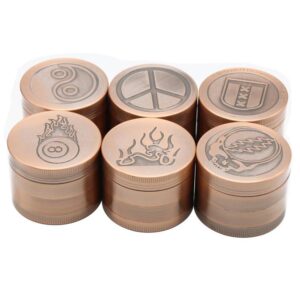 Bronze Zinc Alloy Weed Grinder