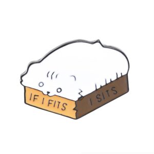 Mixed Cat Enamel Pin