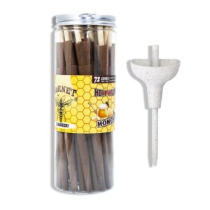 Honey Flavored Brown Cigar Skin Pre-Rolled Cones – Pack of 72