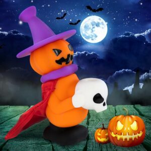 Pumpkin Skull Water Pipe