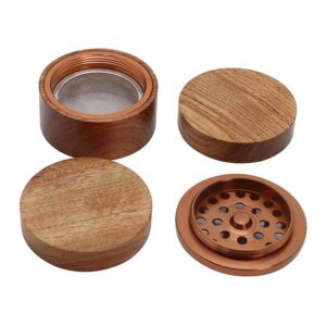 Wood Aluminum Alloy Weed Grinder