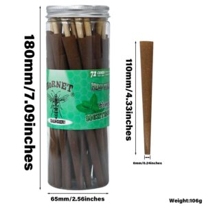 Brown Cigar Skin Pre-Rolled Cones – Pack of 72
