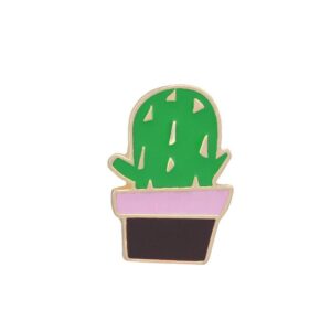 Cute Cactus Enamel Pin