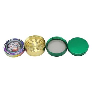 Gamble Zinc Alloy Splicing Weed Grinder 4 Layer