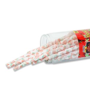 HoneyPuff King Size Strawberry Rolling Cones – 72 Count Textured Paper