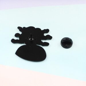 Funny Fashion Girl Enamel Pin