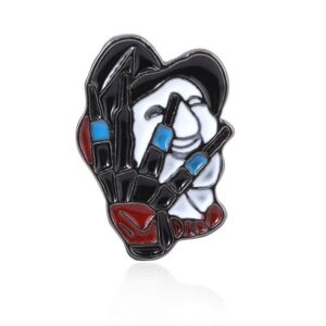 Horror Character Enamel Pin