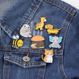 Cartoon Animal Enamel Pin