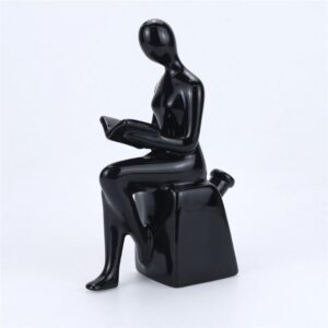 8.3″ Reader-Shaped Ceramic Water Pipe