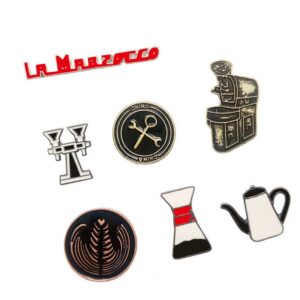 Vintage Coffee Enamel Pin