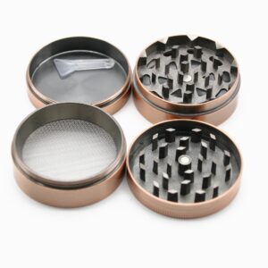 Bronze Zinc Alloy Weed Grinder
