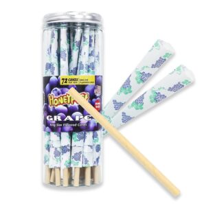 HoneyPuff Grape Flavored Rolling Papers – Pack of 72