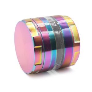 Rainbow Zinc Alloy Herb Grinder