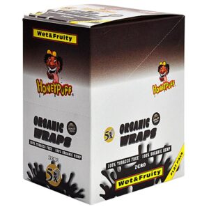 HoneyPuff Natural Organic Rolling Papers – 50 Packs