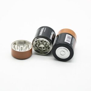 Battery Zinc Alloy Weed Grinder 3 Layer