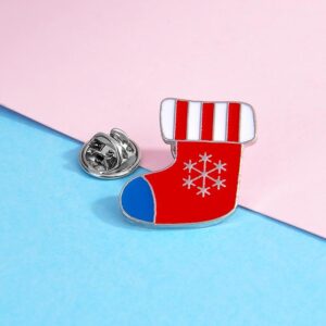 Christmas Cartoon Enamel Pin