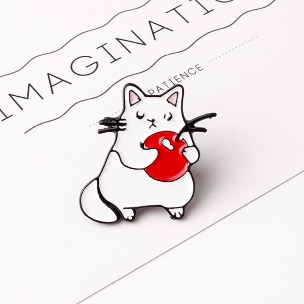 Cute Cat Enamel Pin