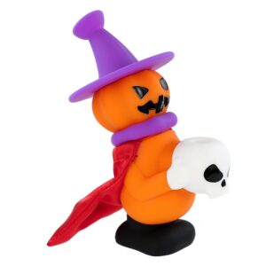 Pumpkin Skull Water Pipe